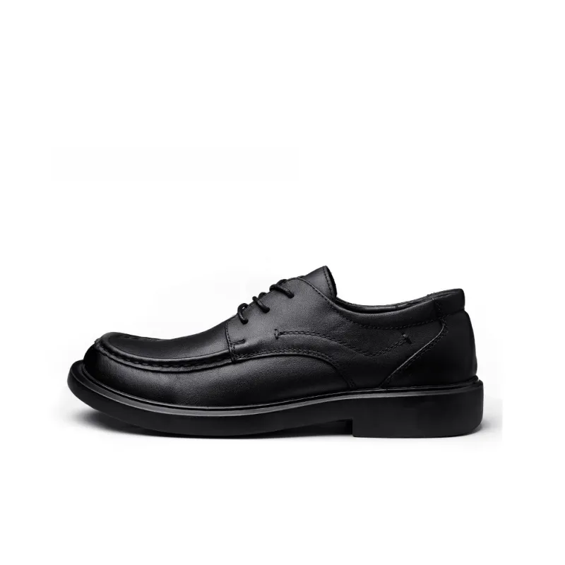 Brounvanm Men's Casual Shoes Men Low Top Black/Silver-5