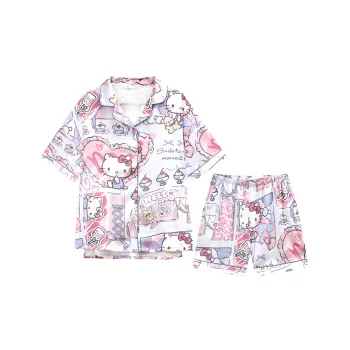 GUKOO x Hellokitty Pajama Set Women's Bubbles Purple