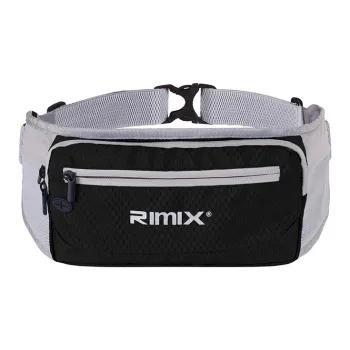 RIMIX Polyester Fanny Pack Regular Unisex Black/Blue/Rose Red