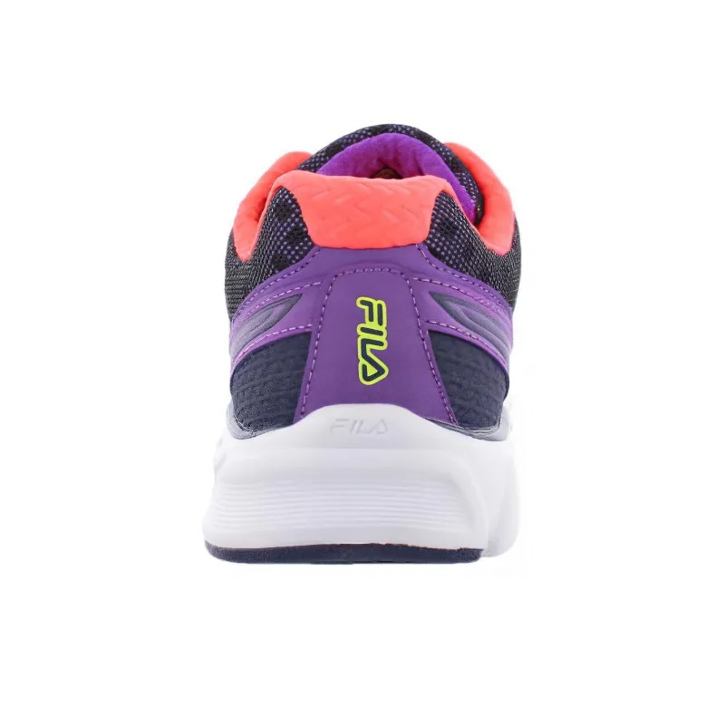 FILA Cushioned Slip-Resistant Abrasion-Resistant Low-Top Running Shoes Women's Red-3