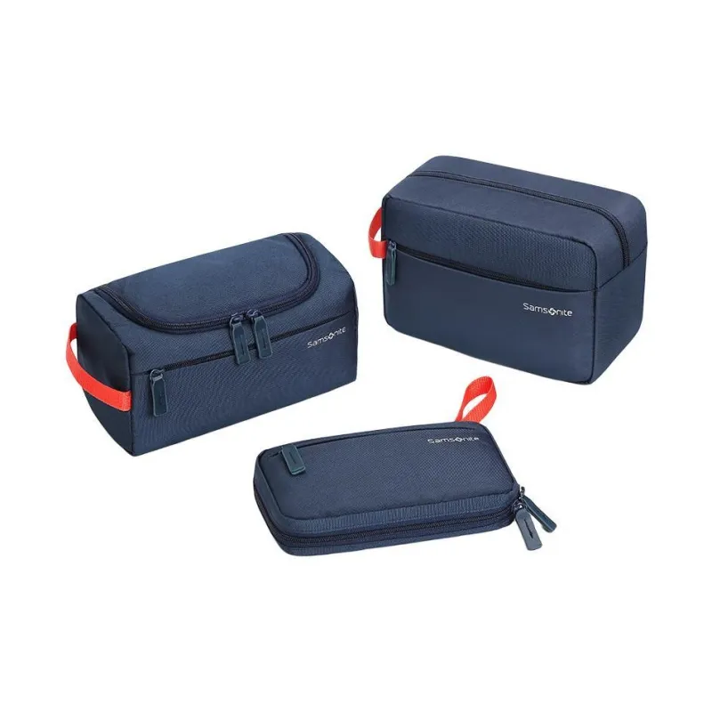 SAMSONITE Polyester Toiletry Bags Storage Bags Unisex Blue-1