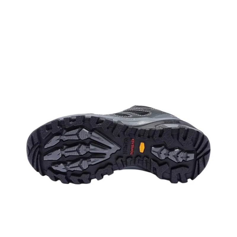 TOREAD Slip Resistant, Abrasion Resistant, Thermal Low Top Hiking Shoes Women's Gray Black Pink-5