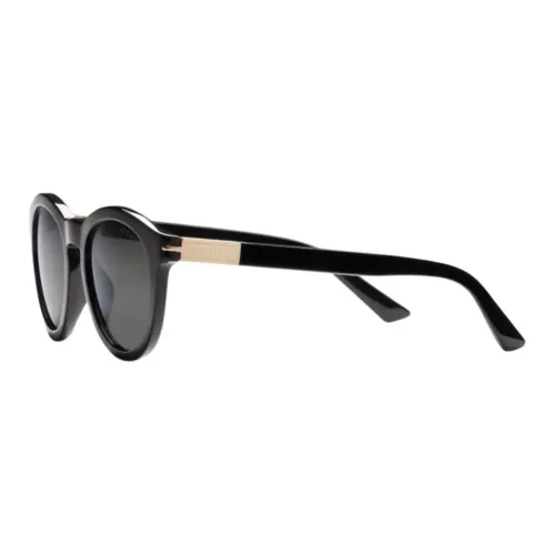 gucci games Acetate Oval Sunglasses Men's Black