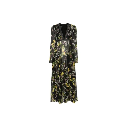 GIAMBATTISTA VALLI Floral-print Maxi Dress