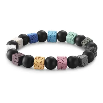 VIVIWELL Obsidian Bracelets Women's
