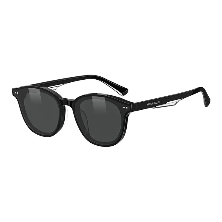HELEN KELLER Round Sunglasses Unisex-4