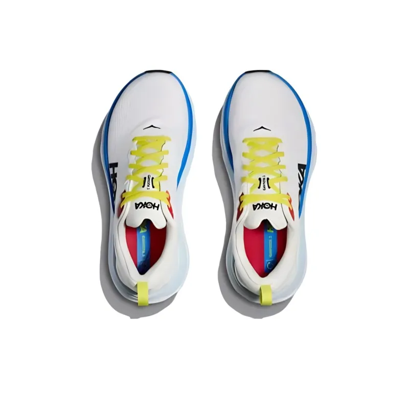 HOKA ONE ONE Gaviota 5 Cushioning Wear-Resistant Low-Top Running Shoes Men's White-2