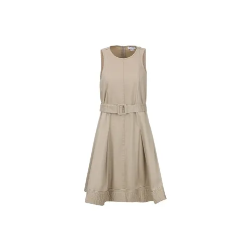 URBAN REVIVO Sleeveless Dresses Women's Khaki