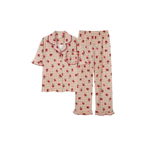 MADALLO Pajama Set Women's Khaki