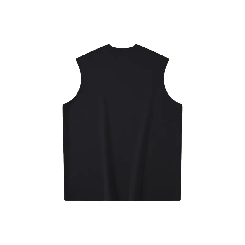 A.B.X Knitted Fabric Sports Street Style Vest Men's-15