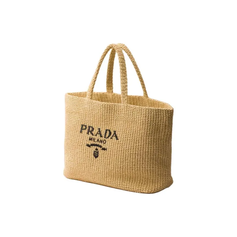 PRADA Fabric Handbag Unisex Tawny-1