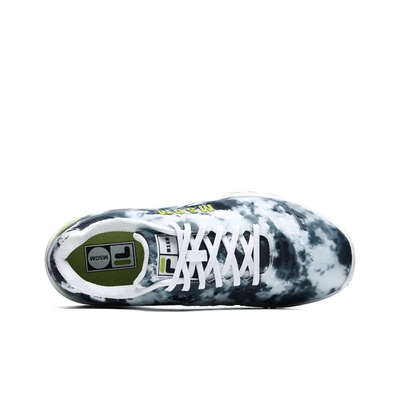 FILA Msgm X FILA Heritage FHT Low Top White/Black/Bandhnu-3