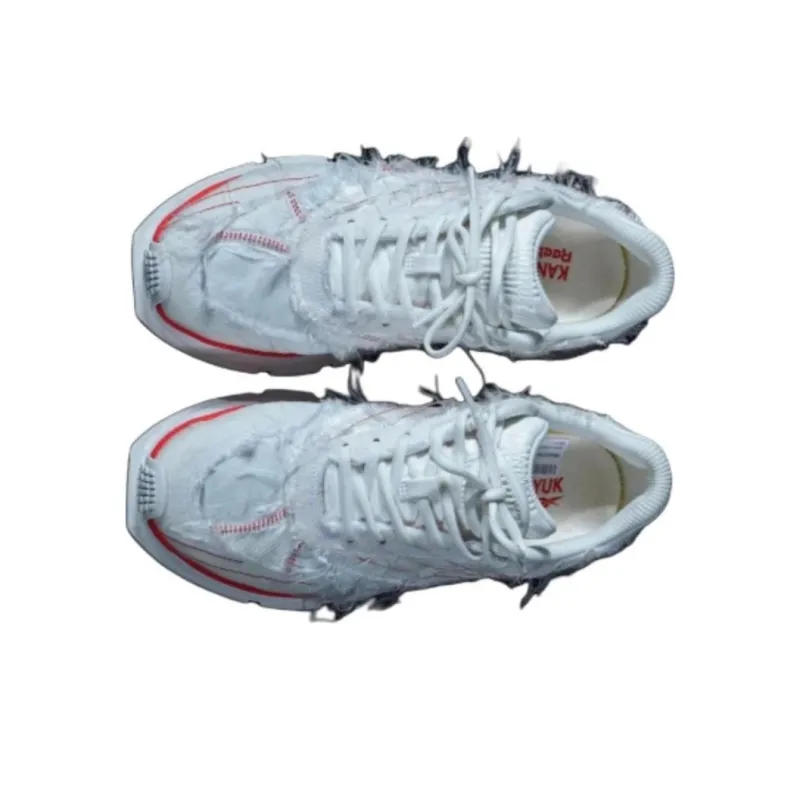 Kanghyuk x Reebok Classics LTD Anti Slip Wear Resistant Low Top Casual Shoes Men's White-2