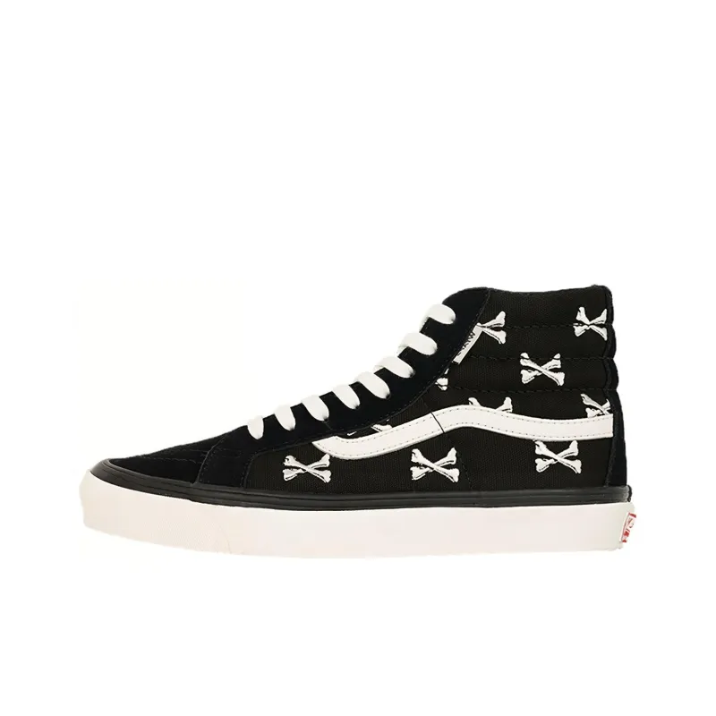 Vans Sk8 Hi Wtaps Black Crossbones-0