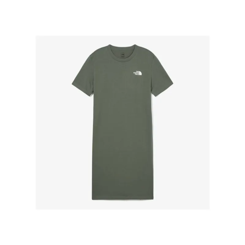 THE NORTH FACE Short Sleeved Dress Women's Green-2