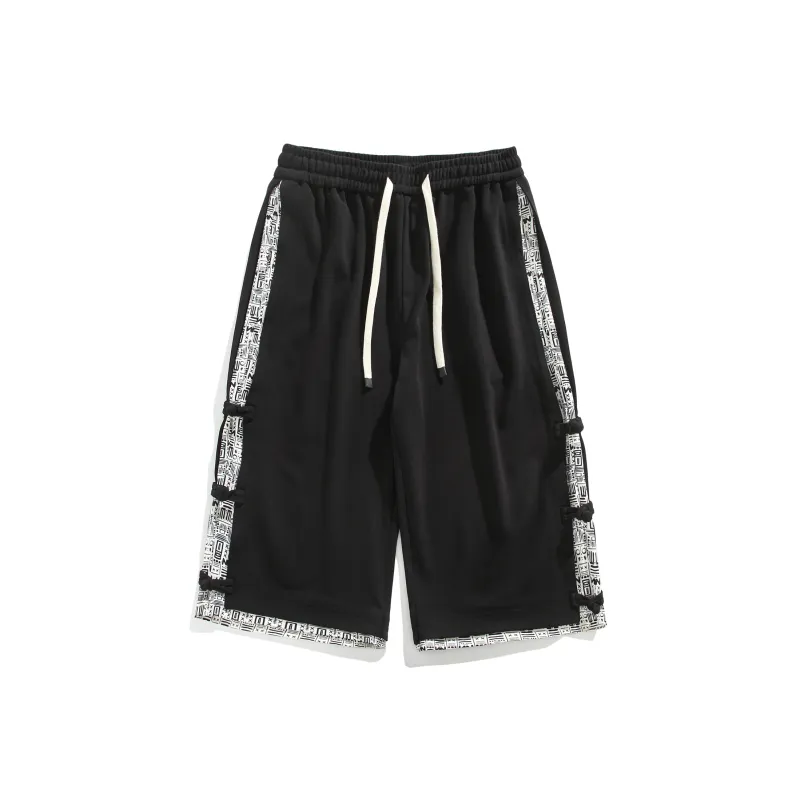 PAINT STAIN Casual Shorts Unisex-5