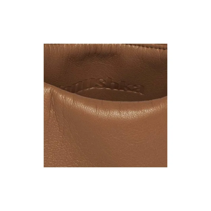 NANUSHKA Leather Clutch Women's Brown-4