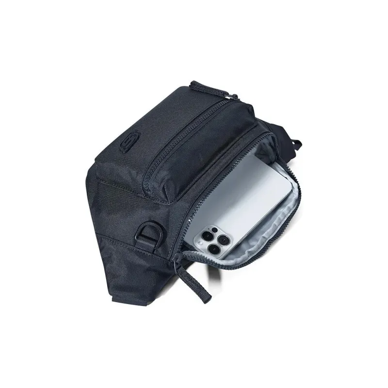 Skechers Fabric Fanny Pack Regular Unisex Charcoal Gray-4