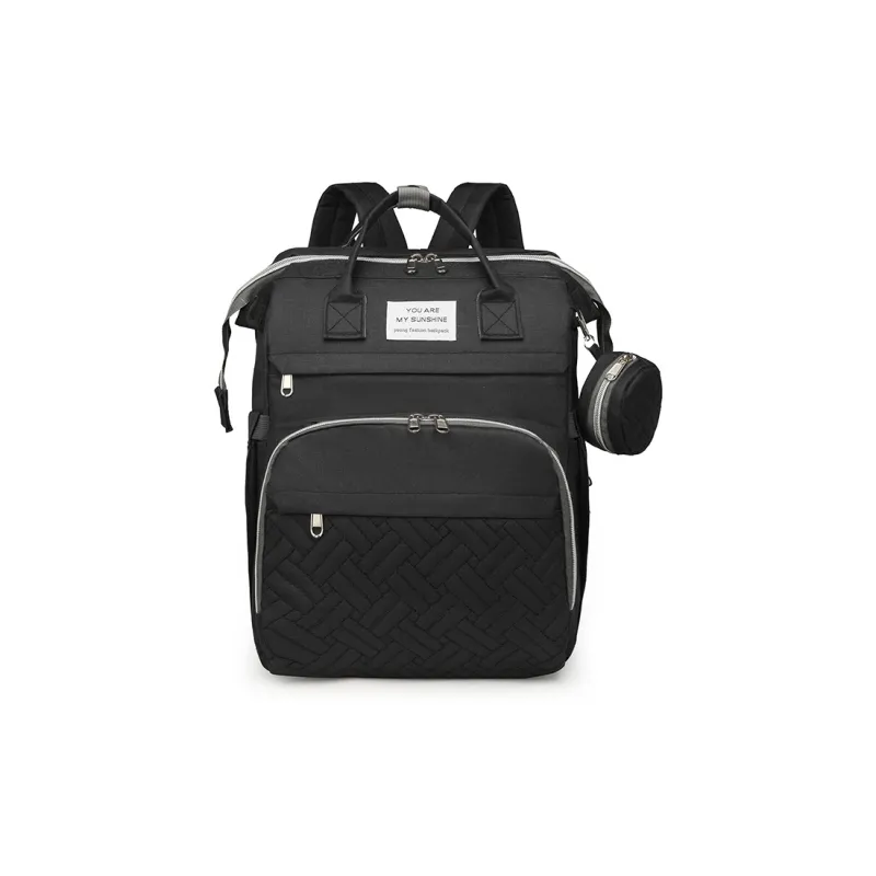 KINGSONS Oxford Backpack Unisex Gray/Black/Purple/Dark Blue/Pink-7