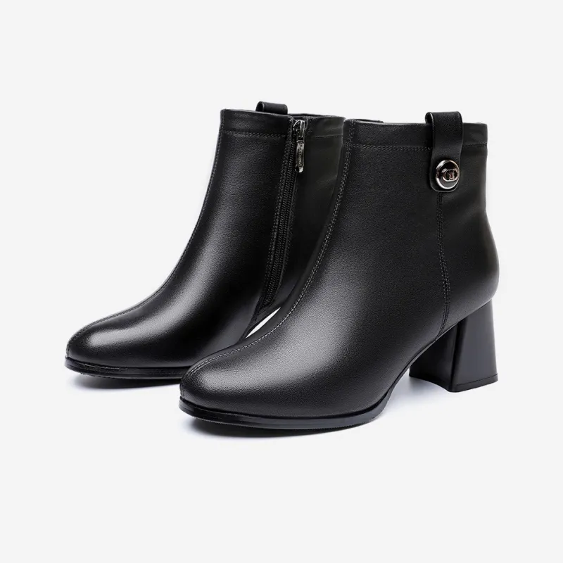 Spider King Ankle Boots Women's Black-2