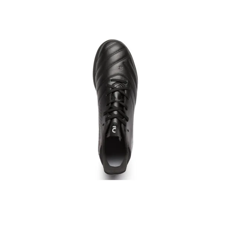 DECATHLON AG Rubber Short Studs Cushioning Wear Resistant Soccer Shoes Unisex Black-2