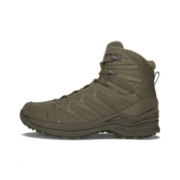 Lowa INNOX PRO GTX Shock Absorbers With Slip Resistant Features High Top Hiking Shoes Men's Green