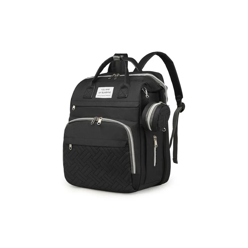 KINGSONS Oxford Backpack Unisex Gray/Black/Purple/Dark Blue/Pink-8