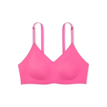 Victoria's Secret PINK THE T SHIRT T Shirt Lightly Lined Lounge Bra/Hk Bra Women's Pink