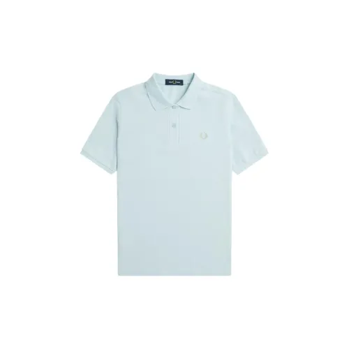 FRED PERRY Polo Shirts Women's Light Ice Blue