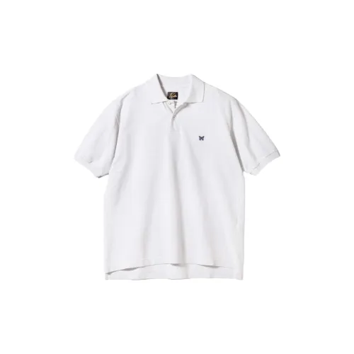 Needles Polo Shirts Unisex White