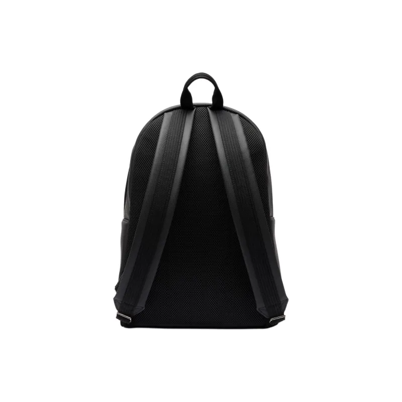 LACOSTE Polyurethane Backpack Regular Men's Black-1
