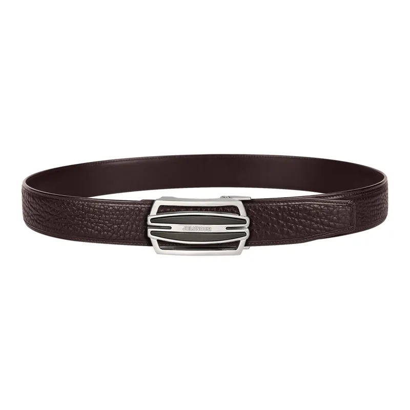 Jaylen Oos Seamless Non Tailored Wild Cow Leather Textured Top Grain Cow Leather Leather Belts Men's Width  3.5cm-11