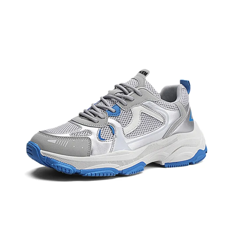 JKEM Wear-resistant Lightweight Breathable And Non-slip. Low-Top Chunky Sneakers Men's-1