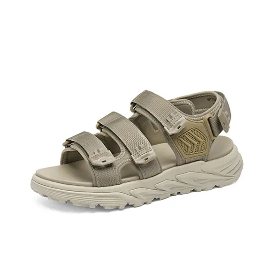 RED DRAGONFLY Beach Sandals Men Black-6