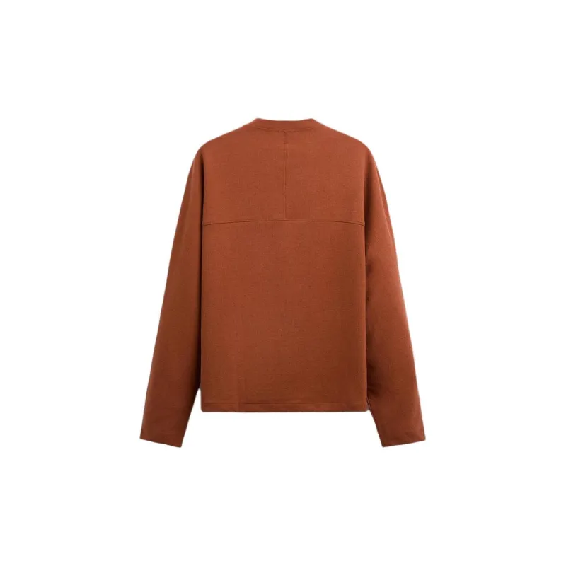 ZARA Sweatshirt Men's Brick Red-1