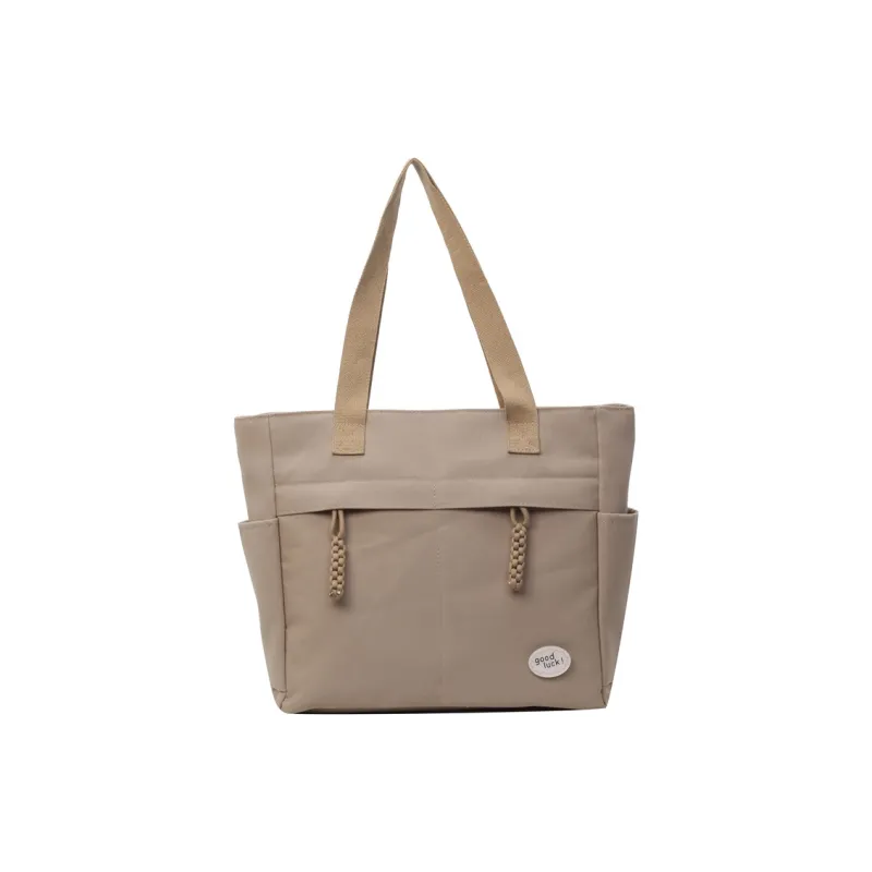 Parker Bear Canvas Canvas Bag Handbag Shoulder Bag Regular Unisex Multicolor-19