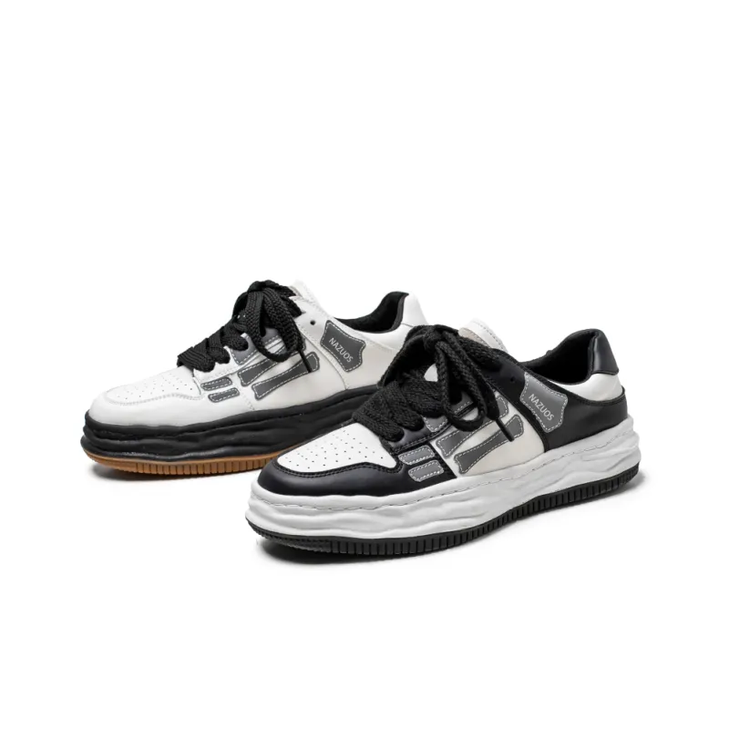 Year By Year Slip-Resistant Low-Top Skateboard Shoes Men's-4