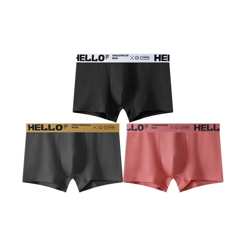 Close fitting Areas Boxer Shorts Men's 3 Pack-4