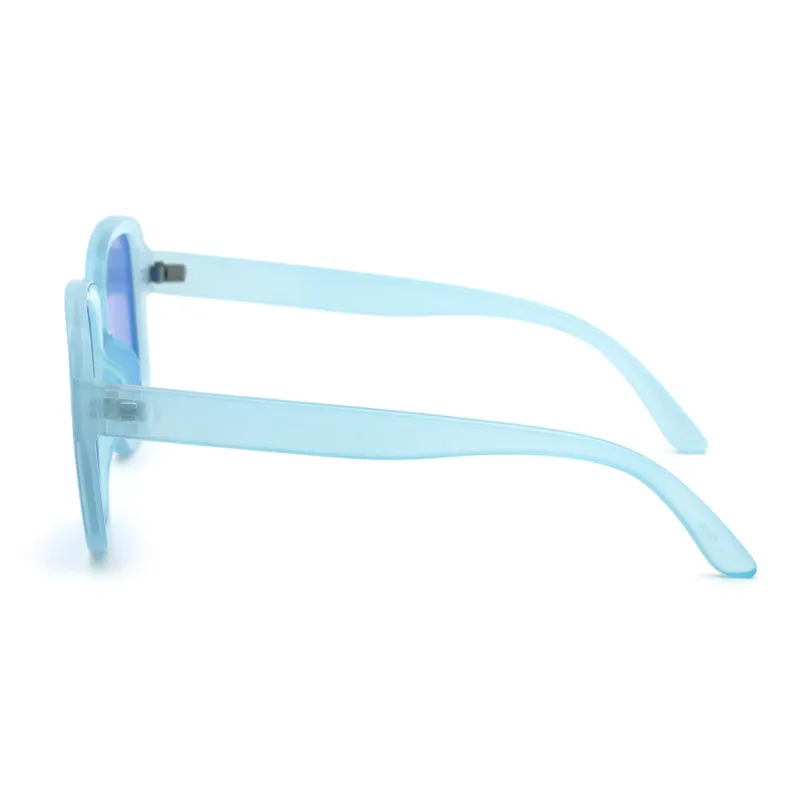 Pair Ponyo PC Square Sunglasses Unisex Blue-2