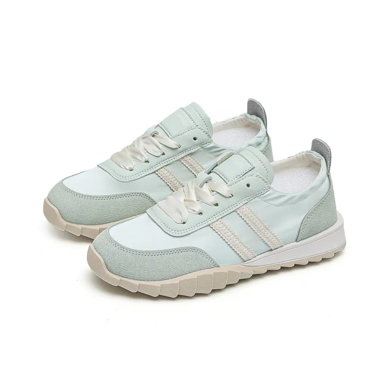 TUOPIN Casual Shoes Women's Low Top Silver/Beige/Pink/Green-13