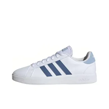 Adidas Neo GRAND COURT Cushioning, Wear Resistant Low Top Skateboard Shoes Men's White Blue