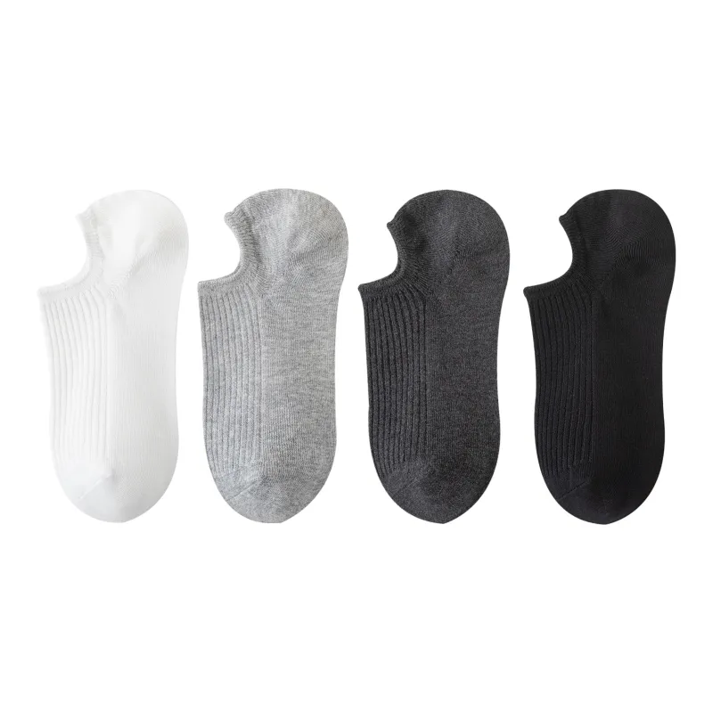 XXLLG No-Show Socks Men's 4 Pack-0