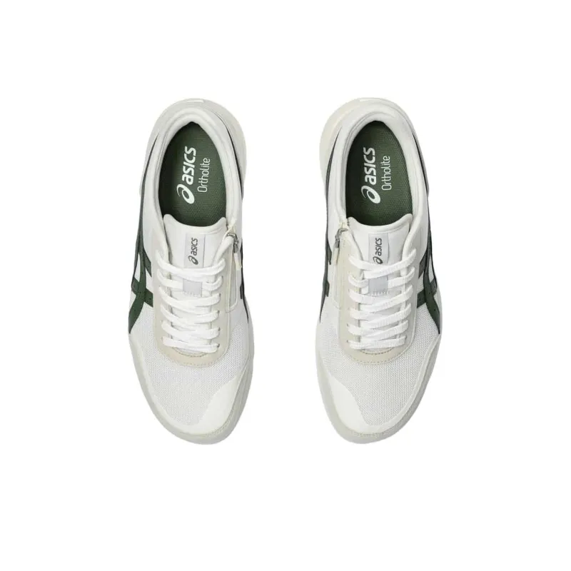 Asics Hadashi Walker Abrasion Resistant Breathable Low Top Casual Shoes Men's White Green 3E Width-4
