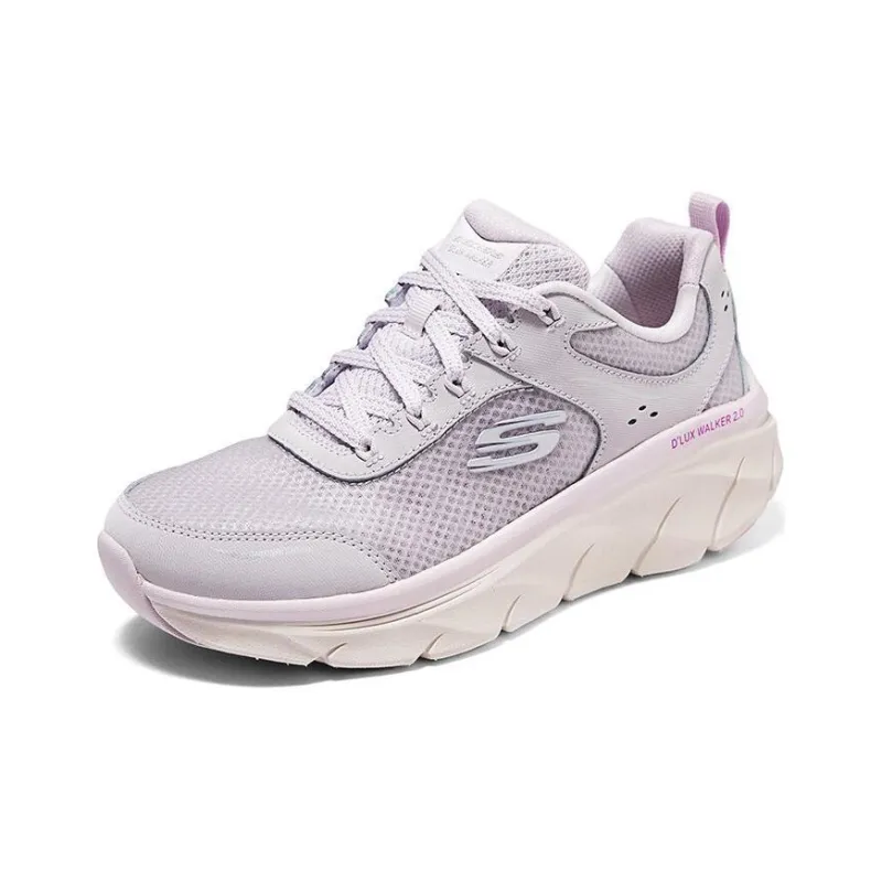 Skechers D'Lux Walker 2.0 Slip Resistant Breathable Low Top Casual Shoes Women's Purple-2