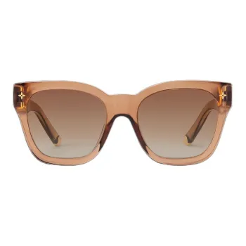 LOUIS VUITTON Square Sunglasses Women's Brown