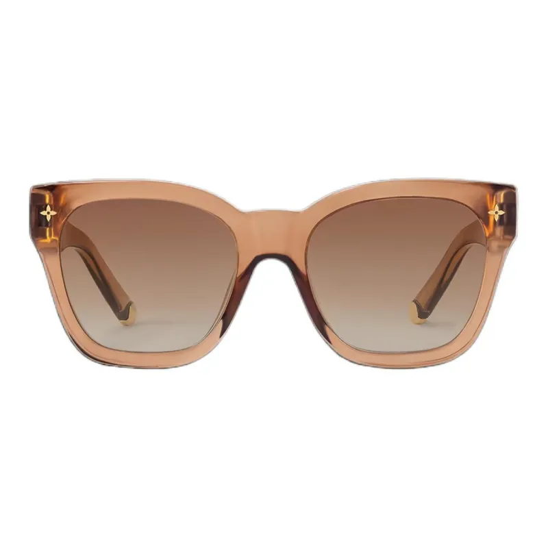 LOUIS VUITTON Square Sunglasses Women's Brown-0