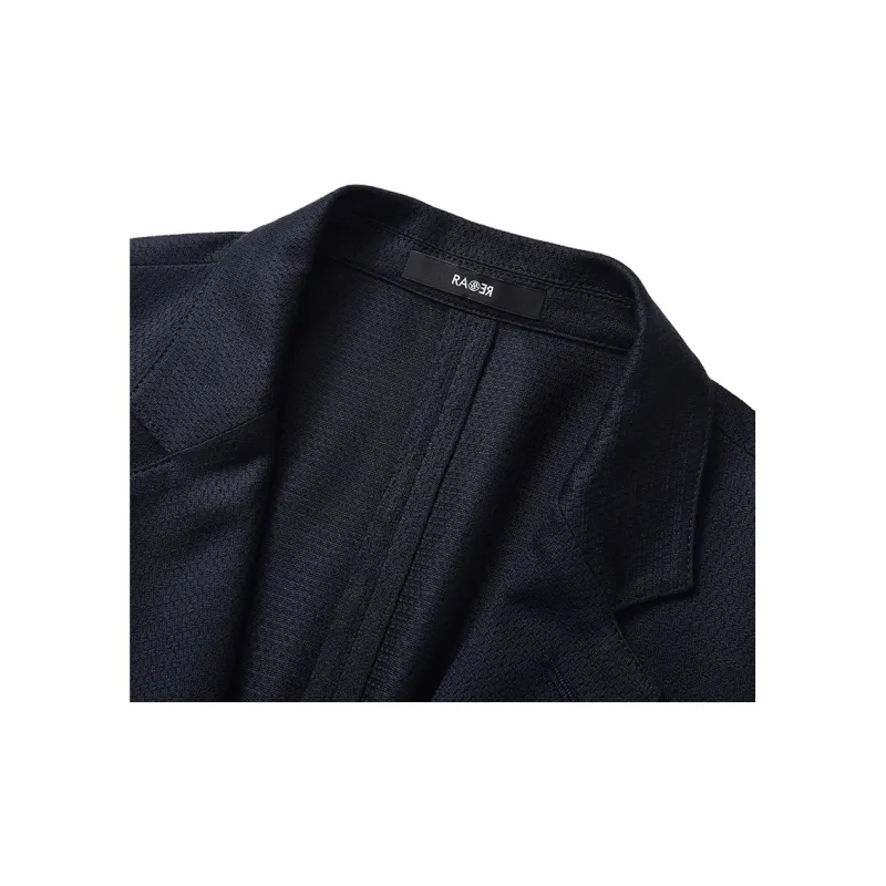 RARE Business Suit Jacket Men's Navy Blue-3