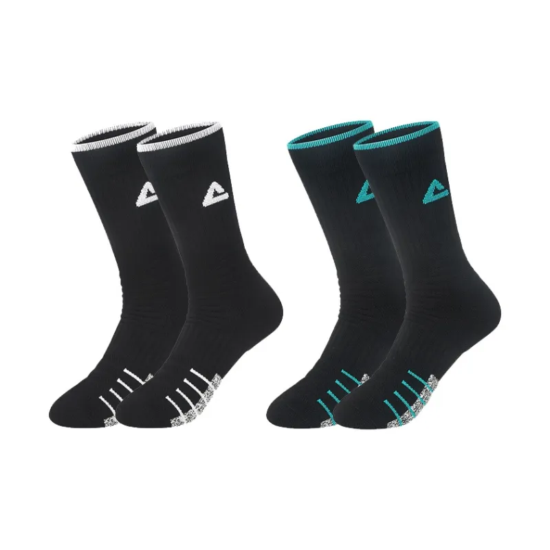 PEAK Basketball Socks Unisex 2 Pack-12