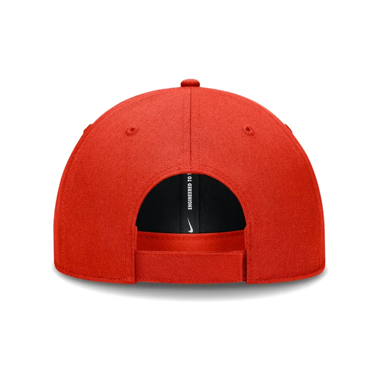 Nike Polyester Baseball Caps Men's Orange-1