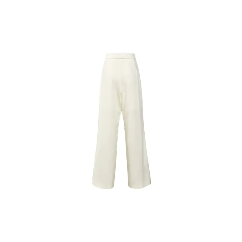 TAMMY TANGS Casual Pants Women's Ecru-1